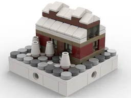 Winter Village House #3