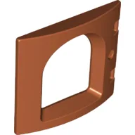 Duplo Door / Window, Castle / Dark Orange
