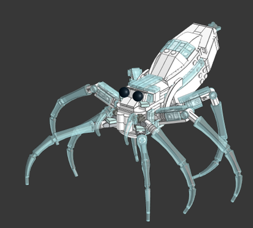 Lego Ice spider