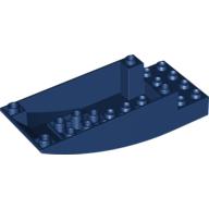 Lego Aircraft Fuselage Curved 10 x 4 x 2 / Dark Blue