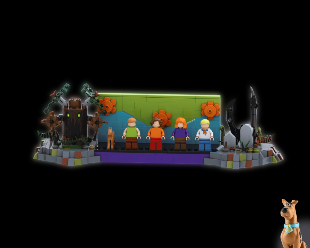 Lego Scooby-Doo! - Minifigures Display Stand