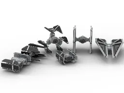 SW Microfighters Imperial Defender Fighter Stricker Advanced Interceptor Bomber