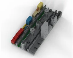 Berlin wall microscale