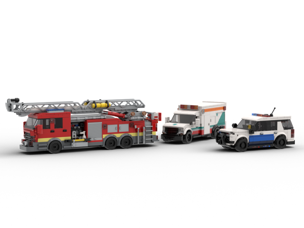Lego Emergency Vehicles Bundle