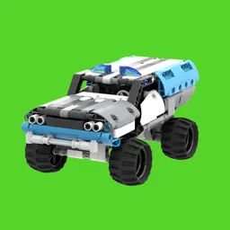 Police SUV - 42090-42091 combo model