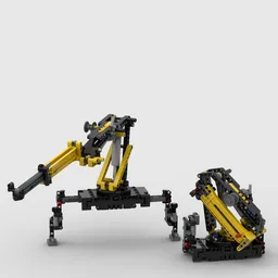 Medium folding crane