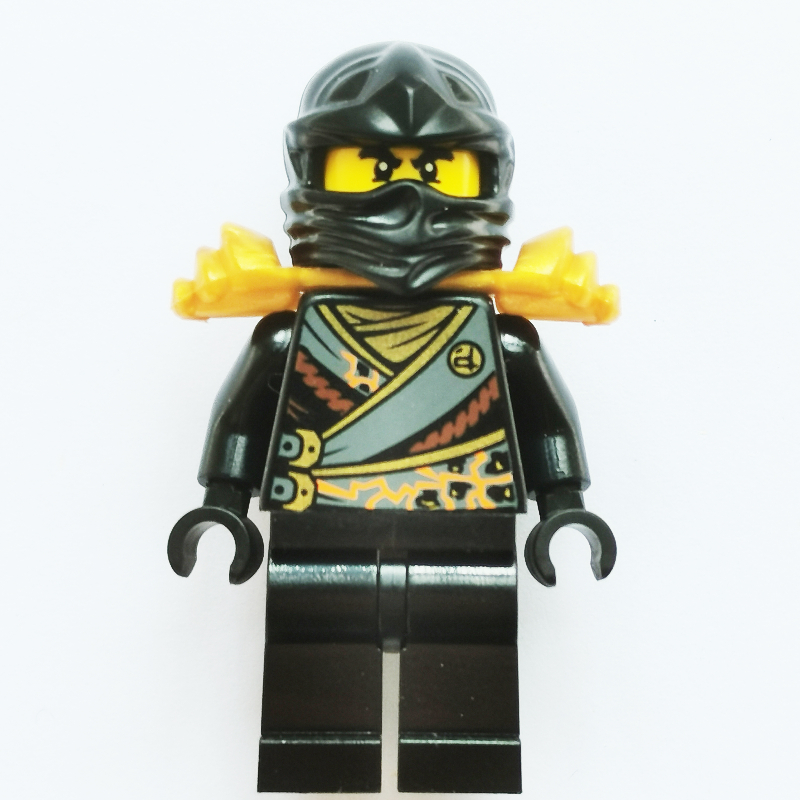 Lego Cole with Shoulder Armour (Rebooted)