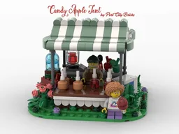 Candy Apple Tent - Market Stall Series