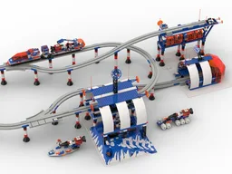 Ice Planet Monorail Transport Base