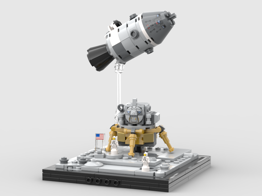 Lego Apollo 11 Tranquility Base