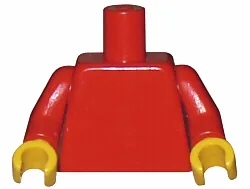 Torso Plain / Red Arms / Yellow Hands