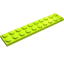 Plate 2 x 10 / Lime