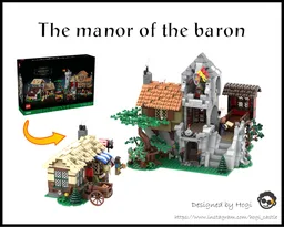 The manor of the baron (10332 Alternate build)