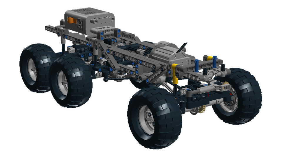 Lego 6x6 chassis for trial