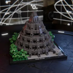 Yavin 4 Rebel Base - Architecture Scale