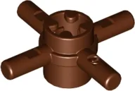 Technic Axle Connector Hub with 4 Bars at 90°