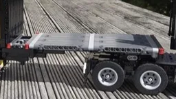 Flat deck container