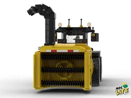 Case loader snowblower