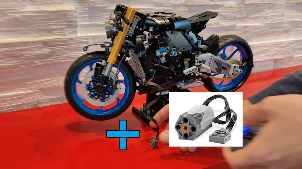 Lego UPGRADE electric motor for MOC 42159 GeCo MOC-209683