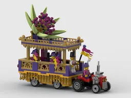 Mardi Gras Parade Wagon