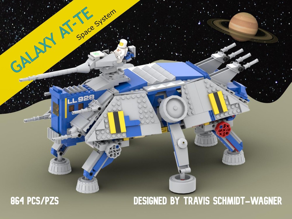 Lego 10497 Alt Build- Galaxy AT-TE
