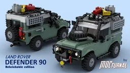 MOCturnal Mini Icons LAND ROVER CLASSIC DEFENDER 90