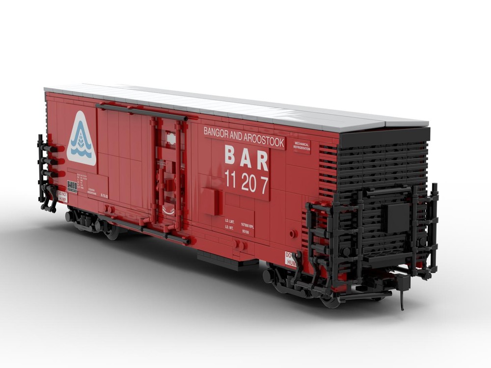 Lego Bangor And Aroostook 57ft Reefer