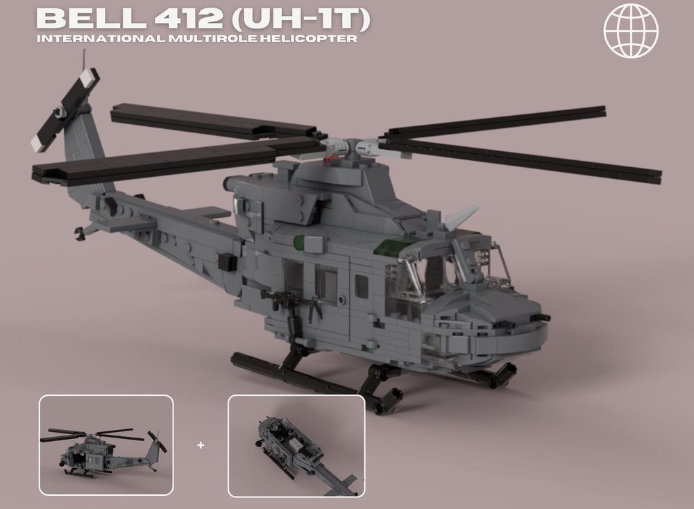 Lego Bell 412 | International Multirole Helicopter