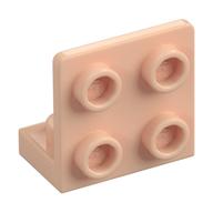 Lego Bracket 1 x 2 - 2 x 2 Inverted / Light Nougat