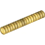 Hose, Ribbed 7mm D. 6L / 4.8cm / Pearl Gold