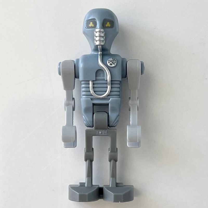 Lego 2-1B Medical Droid, Sand Blue Torso