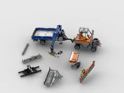 42128 Slope Tractor with Equipment