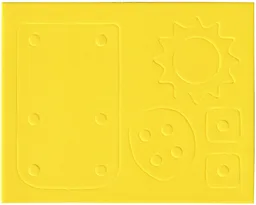 Scala, Shapes For Set 3159-1, Sheet 2 / Yellow
