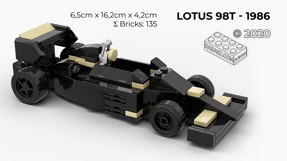 Lego F1 Lotus 98T - 1986