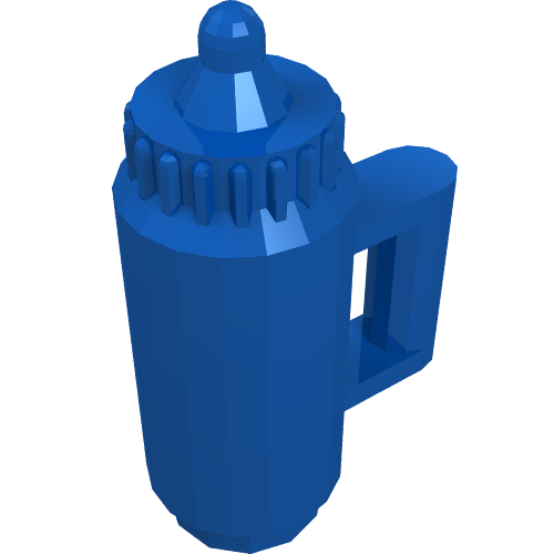Lego Belville / Scala, Equipment Baby Bottle / Water Bottle / Blue
