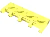 Hinge Vehicle Roof Holder 1 x 4 / Trans-Neon Green