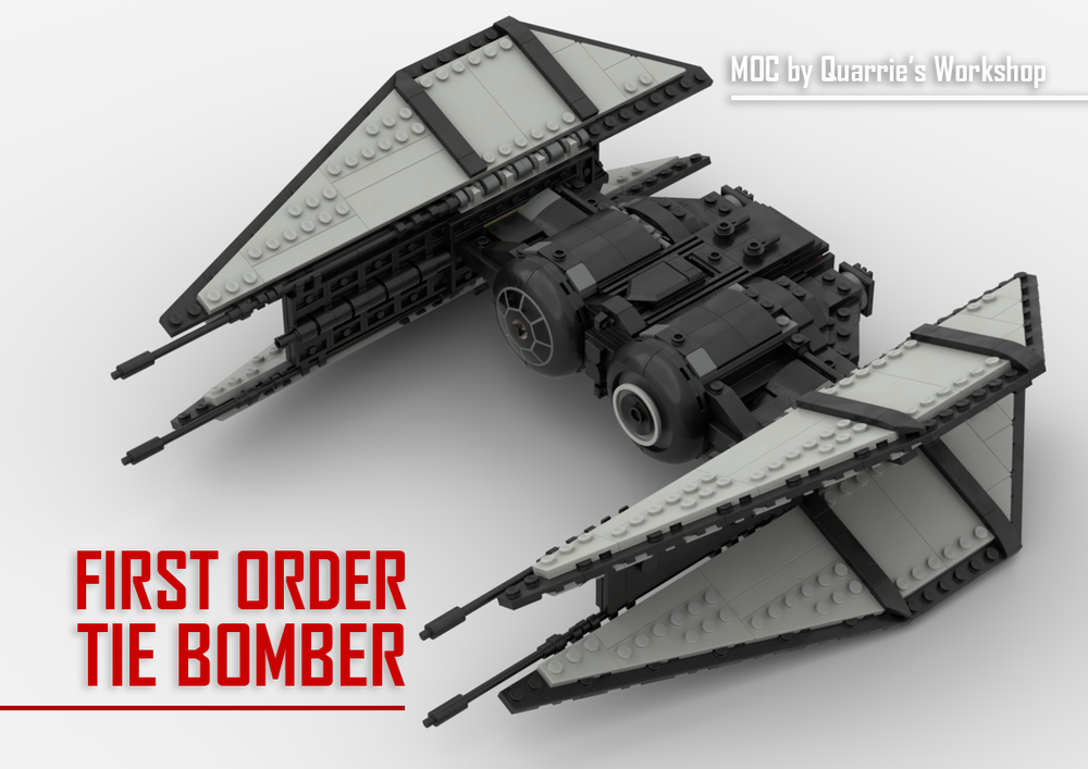 Lego First Order Tie Bomber