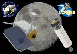 Lunar Reconnaissance Orbiter and LCROSS with Centaur Upper Stage