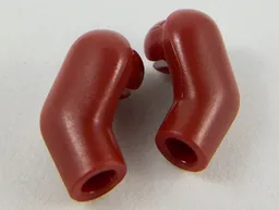 Arm, (Matching Left and Right) Pair / Dark Red