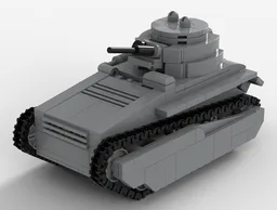 Vs.Kfz.31 Leichttraktor Rheinmetall – Custom LEGO® MOC