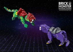 Masters of The Universe (He-Man) Battle Cat & Panthor