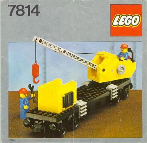 Lego Crane Wagon with Small Container
