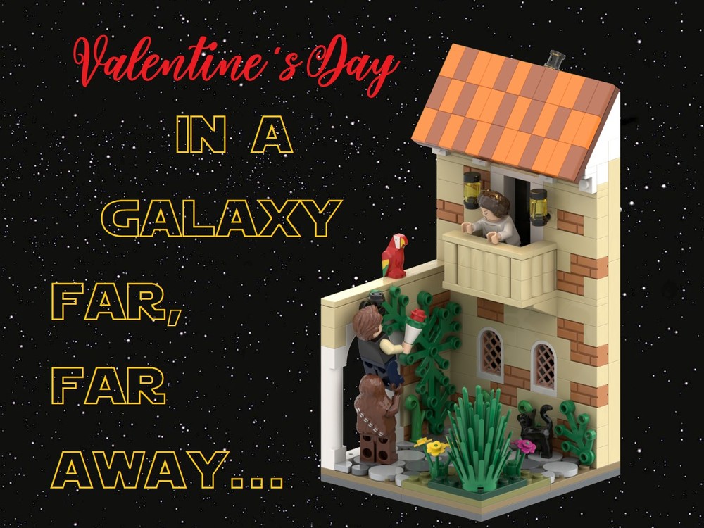 Lego Valentine's Day in a galaxy far, far away...