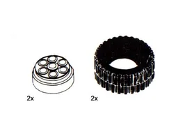 43 mm Tires and Hubs / 43 mm Tyres and Hubs