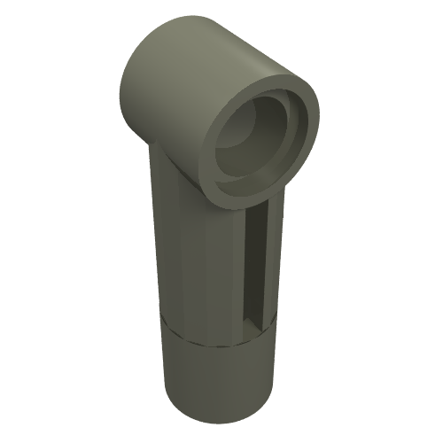 Lego Technic Shock Absorber 6.5L Cylinder / Dark Gray