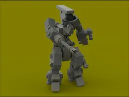 Military mecha inspired