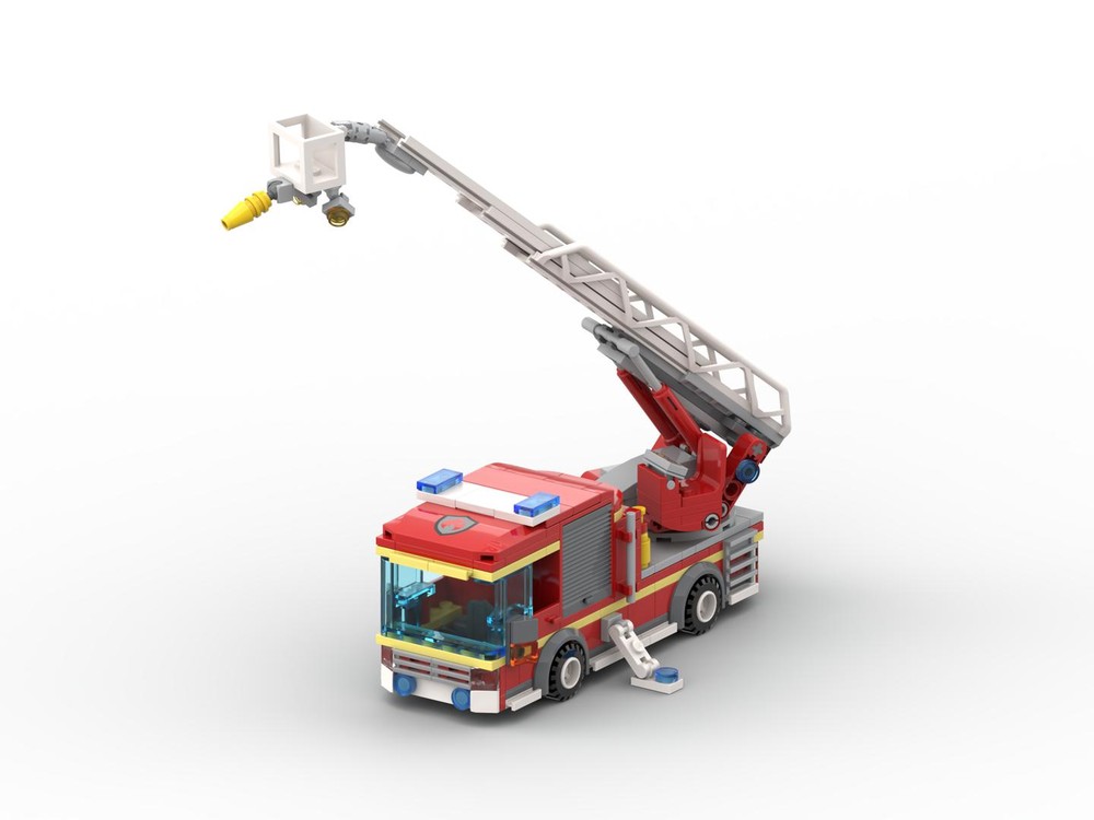 Lego European Fire Turntable Ladder / DLK