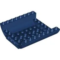 Brick Curved Inverted 8 x 8 x 2 Double / Dark Blue