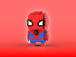 Spider-Man Brickheadz LEGO MOC - Marvel