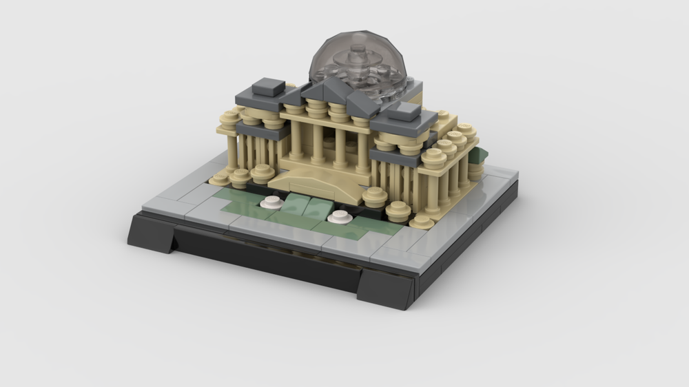 Lego 21027 Berlin Alternative Build - Reichstag